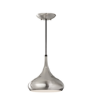 Lampa suspendata Beso 1 Light Medium Pendant – Brushed Steel