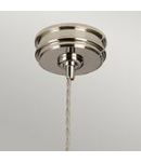 Lampa suspendata Douille 1 Light Pendant – Polished Nickel