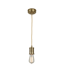 Lampa suspendata Douille 1 Light Pendant – Aged Brass