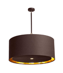 Lampa suspendata Balance 4 Light Extra Large Pendant – Brown and Polished Brass