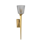 Aplica Verity 1 Light Wall Light – Brushed Brass