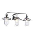 Aplica Rigby 3 Light Wall Light – Polished Chrome