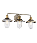 Aplica Rigby 3 Light Wall Light – Antique Nickel