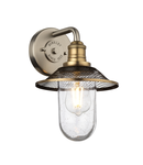 Aplica Rigby 1 Light Wall Light – Antique Nickel