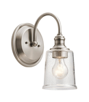 Aplica Waverly 1 Light Wall Light – Classic Pewter