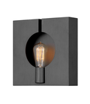 Aplica Ludlow 1 Light Wall Light – Brushed Graphite