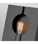 Aplica Ludlow 1 Light Wall Light – Brushed Graphite