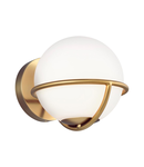 Aplica Apollo 1 Light Wall Light – Burnished Brass