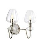 Aplica Armand 2 Light Wall Light – Polished Nickel