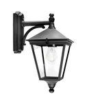 Aplica Turin 1 Light Down Wall Lantern – Black