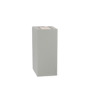 Aplica Lillehammer 2 Light Up/Down Wall Light Aluminium