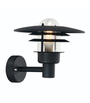 Aplica Larvik 1 Light Wall Light Black