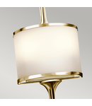 Aplica Mona 2 Light Wall Light – Polished Brass