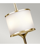 Aplica Mona 2 Light Wall Light – Polished Brass