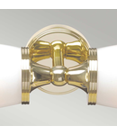 Aplica Eliot 2 Light Wall Light – Polished Brass