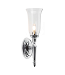 Aplica Dryden 1 Light Wall Light – Polished Chrome