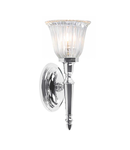 Aplica Dryden 1 Light Wall Light – Polished Chrome