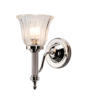 Aplica Carroll 1 Light – Polished Nickel