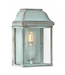 Aplica Victoria 1 Light Wall Lantern – Verdigris