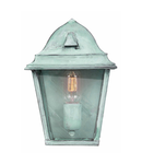 Aplica St James 1 Light Wall Lantern – Verdigris