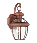 Aplica Newbury 1 Light Small Wall Lantern – Aged Copper