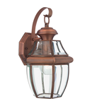 Aplica Newbury 1 Light Medium Wall Lantern – Aged Copper