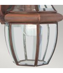 Aplica Newbury 1 Light Medium Wall Lantern – Aged Copper