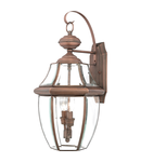 Aplica Newbury 2 Light Large Wall Lantern – Aged Copper