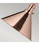 Aplica Provence 1 Light Wall Light/Pendant – Polished Copper