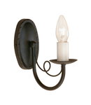 Aplica Minster 1 Light Wall Light – Black