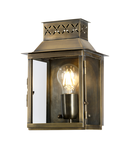 Aplica Lambeth Palace 1 Light Wall Lantern – Brass