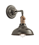 Aplica Cobson 1 Light Wall Light – Olde Bronze