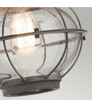 Aplica Bridge Point 1 Light Medium Wall Lantern