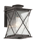 Aplica Argyle 1 Light Small Outdoor Wall Light