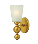 Aplica Zelda 1 Light Wall Light – Vintage Brass