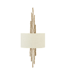 Aplica Spyre 2 Light Wall Light – Champagne Gold