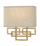 Aplica Lanza 2 Light Wall Light – Brushed Bronze