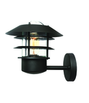 Aplica Helsingor 1 Light Wall Lantern – Black