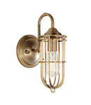 Aplica Urban Renewal 1 Light Wall Light – Dark Antique Brass