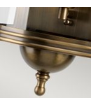 Aplica Downing Street Wall Lantern – Brass