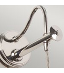 Aplica Douille 1 Light Wall Light – Polished Nickel