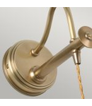 Aplica Douille 1 Light Wall Light – Aged Brass