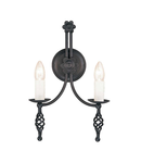 Aplica Belfry 2 Light Wall Light Black