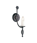 Aplica Belfry 1 Light Wall Light Black