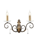 Aplica Amarilli 2 Light Wall Light – Bronze/Gold