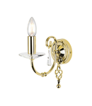 Aplica Aegean 1 Light Wall Light – Polished Brass