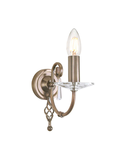 Aplica Aegean 1 Light Wall Light – Aged Brass