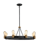 Silas 8 Light Pendant/ Semi-Flush