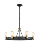 Silas 6 Light Pendant/ Semi-Flush