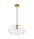 Lotus 1 Light Pendant / Semi-flush